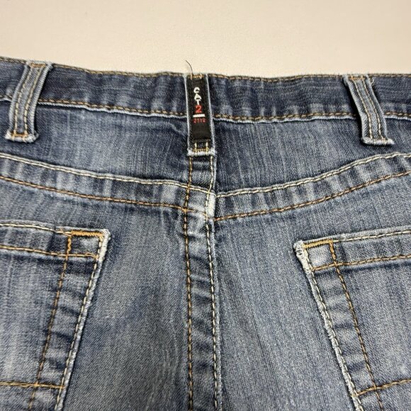 Ariat M4 FR Relaxed Boot Cut Jeans Mens 36x30 Blue Workwear Western Cowboy - Picture 8 of 16